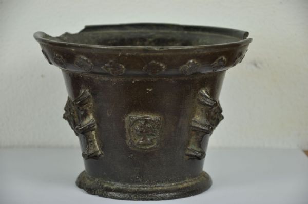 Bronze mortar Sec. XVI - XVII