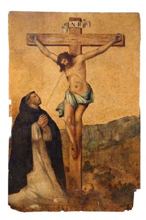 Crucified Christ Speaks to Saint Thomas Aquinas