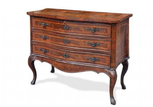 Commode Émilie Modène Bologne XVIIIe Siècle