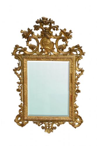 Bedeutender Spiegel aus Parma, 18. Jh.