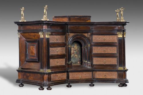 Important cabinet romain du XVIIe siècle