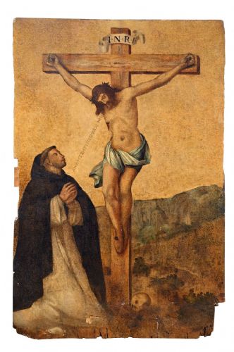 Crucified Christ Speaks to Saint Thomas Aquinas