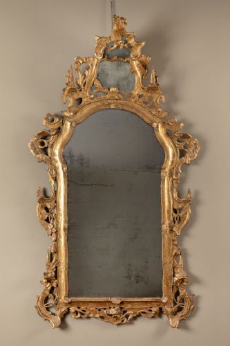 Miroir, Venise, XVIIIe siècle